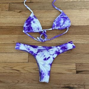 Frankie’s Bikinis Velvet Bikini TOP ONLY